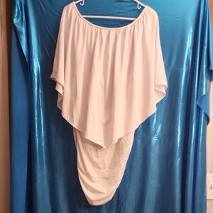 Stylish White Off-Shoulder Dress